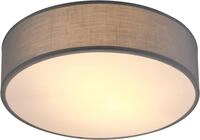 monzana Deckenleuchte Deckenleuchte, Innenbeleuchtung, Deckenlampe Stoff Grau...