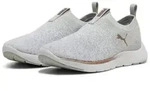 PUMA Softride Premier Slip-On Strick-Laufschuhe Damen Laufschuh grau 36 EU