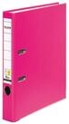 Falken Aktenordner 25x PP-Color-Ordner A4 R&uuml;cken 50mm mit Einsteckschild Pink