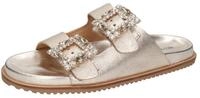 Melvin & Hamilton Eve 1 Leder-Pantoletten f&uuml;r Damen Pantolette Flache Abs&auml;tze,