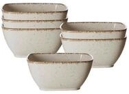 Ritzenhoff & Breker Schale Casa Beilagenschalen &oslash; 14 cm 6er Set, Porzellan, (6x