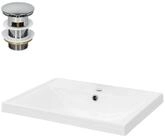 LuxeBath Waschbecken Waschtisch Aufsatzwaschbecken aus Keramik f&uuml;r Badezimmer /