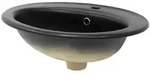 LuxeBath Waschbecken Waschtisch Aufsatzwaschbecken aus Keramik f&uuml;r Badezimmer /