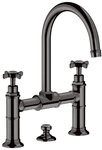 hansgrohe Waschtischarmatur Axor Montreux 220 2-Griff mit Kreuzgriff mit
