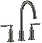 hansgrohe Waschtischarmatur Axor Montreux 180 3-Loch Hebelgriff mit