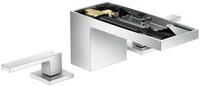 hansgrohe Waschtischarmatur Axor MyEdition 70 3-Loch ohne Platte mit Push-Open