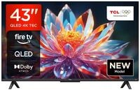 TCL 43T6C QLED-Fernseher (108 cm/43 Zoll, 4K Ultra HD, Fire TV, Fire TV / Smart...