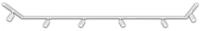 Briloner Leuchten LED Deckenleuchte 8012066B, LED wechselbar, 2700K -