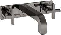 hansgrohe Unterputzarmatur Axor Citterio 3-Loch Waschtischarmatur mit Platte