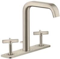 hansgrohe Waschtischarmatur Axor Citterio E 170 3-Loch mit Platte mit