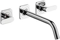 hansgrohe Unterputzarmatur Axor Citterio M 3-Loch Waschtischarmatur Unterputz