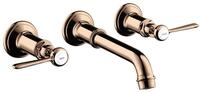 hansgrohe Unterputzarmatur Axor Montreux 3-Loch Waschtischarmatur Hebelgriff