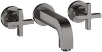 hansgrohe Unterputzarmatur Axor Citterio 3-Loch Waschtischarmatur Kreuzgriff