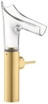 hansgrohe Waschtischarmatur Axor Starck V 220 Waschtischmischer mit Glasauslauf