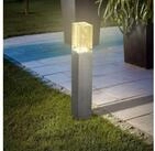 esotec LED Gartenleuchte Solar Standleuchte Bubble Tower Acrylblock mit...