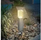 esotec LED Solarleuchte Edelstahl&nbsp;Standleuchte Bubble Tower H=30cm 3000K...