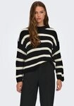 JDY Strickpullover JDYJusty (1-tlg) Plain/ohne Details schwarz XS (34)