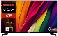 Telefunken D43U790B2CW LCD-LED Fernseher (108 cm/43 Zoll, 4K Ultra HD, VIDAA...