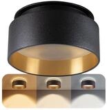 SSC-LUXon LED Aufbaustrahler Design LED Einbauspot Sudara schwarz gold...