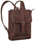 STILORD Cityrucksack "Agnes" Damen Rucksack klein Elegant Echtleder