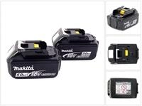 Makita Akku Power Set 18V 2x Akku 5,0Ah BL1850B (197280-8) Doppelpack Akkupacks