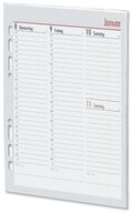 bsb-obpacher Terminkalender Kalendarium Timer ca A5 20,5x14,6cm vertikal 2026