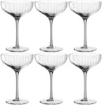 LEONARDO Champagnerglas POESIA, 6-tlg., Kristallglas, 260 ml, 6-teilig
