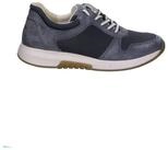 Gabor Comfort Gabor Fashion Velour Comfort Schn&uuml;rschuhe blau Schn&uuml;rschuh