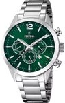 Festina Quarzuhr Festina F20343/B Timeless Herrenuhr Chronograph 44mm 5ATM...