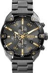 Diesel Chronograph SPIKED DZ4669, Quarzuhr, Armbanduhr, Herrenuhr, Stoppfunktion,