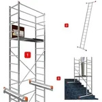 ALTEC Aluminium Fahrger&uuml;st AluCombine&reg; 3.0, Alu Fahrger&uuml;st mit 2 Bockrollen &