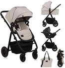 lionelo Kombi-Kinderwagen AMBER PLUS 3IN1, (Set 2in1 oder 3in1), 3-in-1-System /