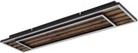GLOBO LIGHTING LED Deckenleuchte WOODY, Memoryfunktion, LED fest integriert,