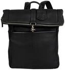 Burkely Rucksack Rolltop Backpack 14", aus echtem Leder