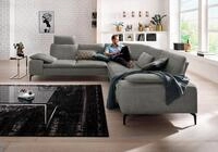 W.SCHILLIG Ecksofa valentinoo, Designsofa, elegant und bequem, L-Form, Set, mit