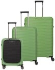 travelite Trolleyset MOOBY 3-teilig Reisekoffer Hartschale, 4 Rollen, (Set), mit
