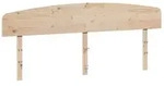 vidaXL Bett Kopfteil 200 cm Massivholz Kiefer (1-tlg)