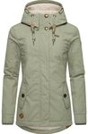 Ragwear Winterjacke Monade Damen Winterparka mit Kapuze und m. Fleece gef&uuml;ttert