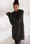 LASCANA Longpullover in l&auml;ssiger Form aus supersofter Qualit&auml;t langer...