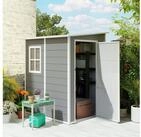 Outsunny Ger&auml;tehaus 1,54m&sup2;, mit T&uuml;r, Fenster, Pultdach, BxT: 122x149 cm,
