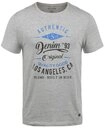 Blend Rundhalsshirt BHDoppler Kurzarmshirt mit Front-Print