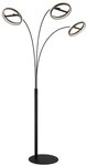 GLOBO LIGHTING Stehlampe DELLA, Dimmfunktion, Memoryfunktion, mehrere