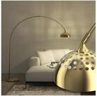 tectake Stehlampe Bogenleuchte, LED, Verstellbare Bogenlampe aus Stahl im...