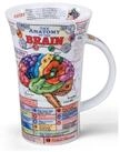 formano Tasse Dunoon Glencoe, Porzellan, Sp&uuml;lmaschinengeeignet, Mehrfarbig, Medizin,