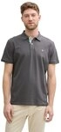 TOM TAILOR Poloshirt mit Knopfleiste und Logo