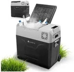 Juskys K&uuml;hlbox Yukon, 50 l, mit ECO-Modus, Rollen und Teleskopgriff, starker