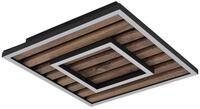 GLOBO LIGHTING LED Deckenleuchte WOODY, Memoryfunktion, LED fest integriert,