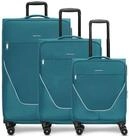Stratic Trolleyset taska, 4 Rollen, (3-teilig, 3 tlg), Polyester