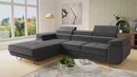 Sofnet Ecksofa Divo, mit Schlaffunktion und Bettkasten, Schlafsofa mit einstellbare