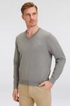 Gant V-Ausschnitt-Pullover Classic Cotton V-Neck Premium Strickjersey aus weicher